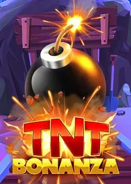 Kopalnia z dynamitem TNT, kaskadami i bonusami z mnożnikami.